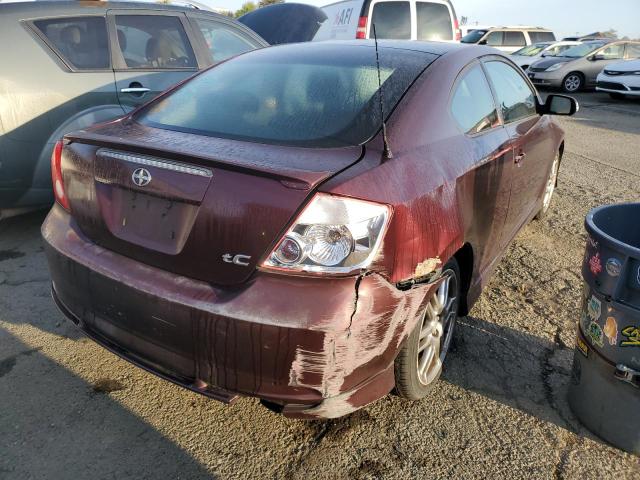 JTKDE177350008329 - 2005 TOYOTA SCION TC BURGUNDY photo 3