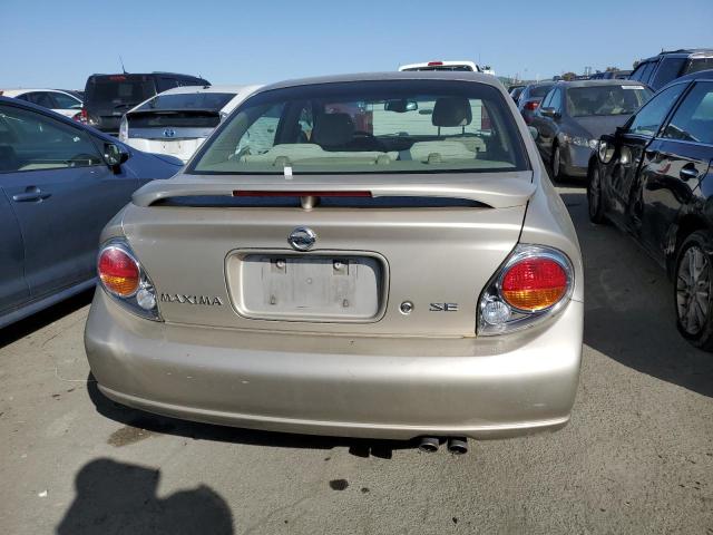 JN1DA31A02T304005 - 2002 NISSAN MAXIMA GLE GOLD photo 6