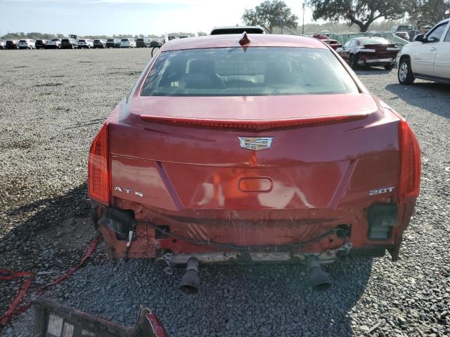 1G6AB5RX0F0102292 - 2015 CADILLAC ATS LUXURY RED photo 6