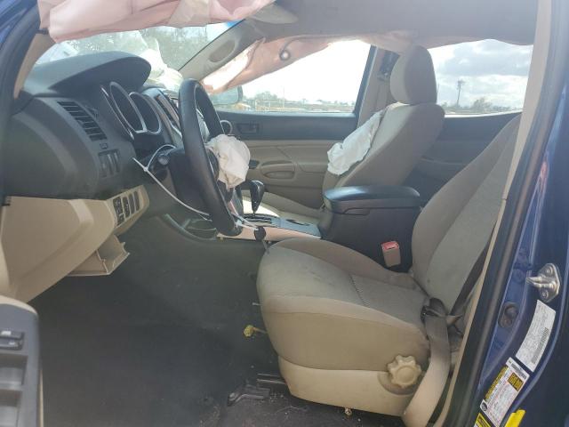 5TFJU4GN1FX068518 - 2015 TOYOTA TACOMA DOUBLE CAB PRERUNNER BLUE photo 7