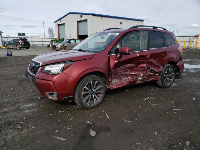 JF2SJGTC3HH519143 - 2017 SUBARU FORESTER 2.0XT TOURING RED photo 1