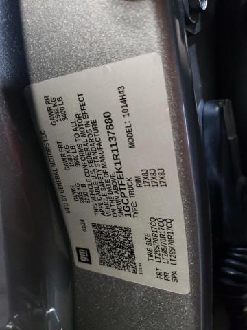 1GCPTFEK1R1137880 - 2024 CHEVROLET COLORADO ZR2 SILVER photo 13