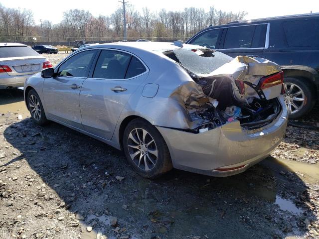 19UUB1F52FA014670 - 2015 ACURA TLX TECH SILVER photo 2