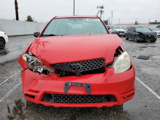 2T1KR32E54C235045 - 2004 TOYOTA COROLLA MA XR RED photo 5