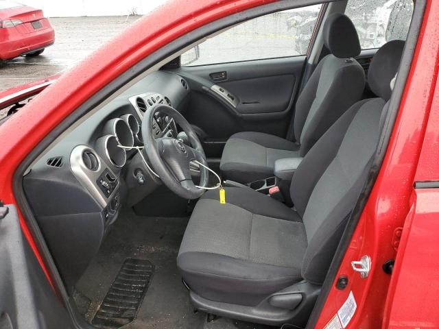 2T1KR32E54C235045 - 2004 TOYOTA COROLLA MA XR RED photo 7