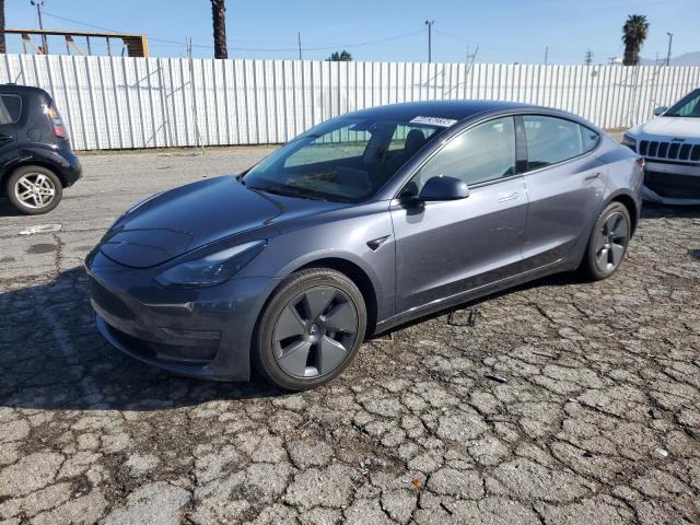 5YJ3E1EA6PF449037 - 2023 TESLA MODEL 3 Մոխրագույն լուսանկար 1