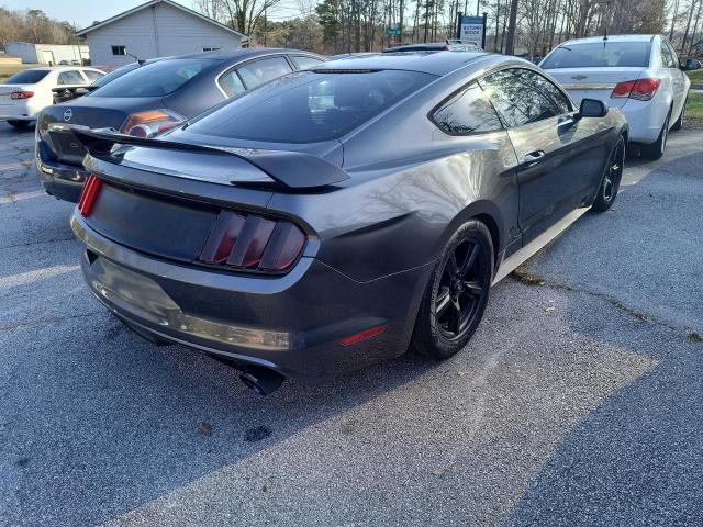 1FA6P8AM4F5301054 - 2015 FORD MUSTANG BLACK photo 4