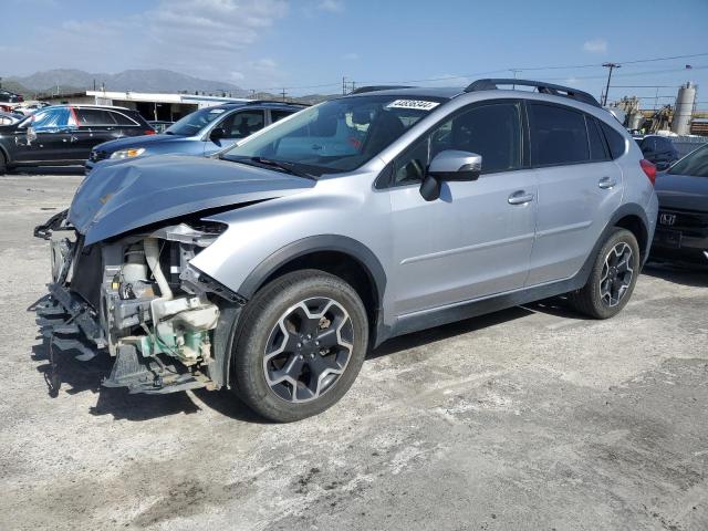 JF2GPASC0F8323709 - 2015 SUBARU XV CROSSTR SPORT LIMITED SILVER photo 1