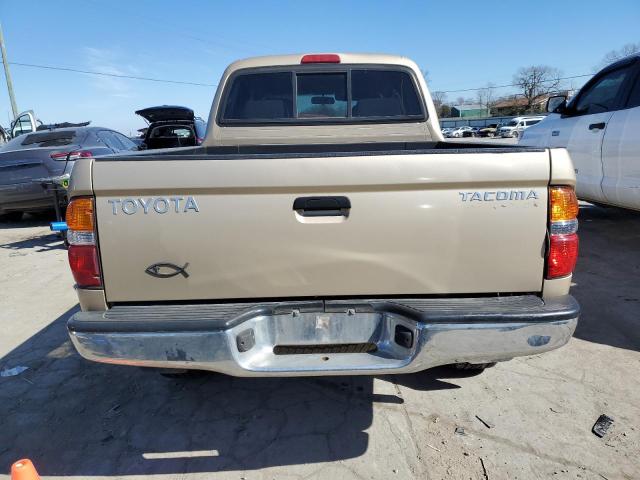 5TEGN92N73Z190395 - 2003 TOYOTA TACOMA DOUBLE CAB PRERUNNER TAN photo 6