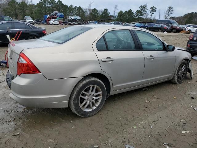 3FAHP0GA3AR404480 - 2010 FORD FUSION S CREAM photo 3