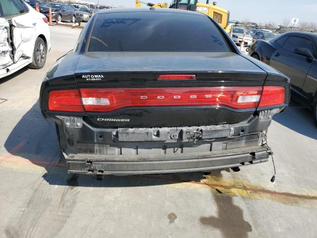 2C3CDXHG8CH201550 - 2012 DODGE CHARGER SXT BLACK photo 6