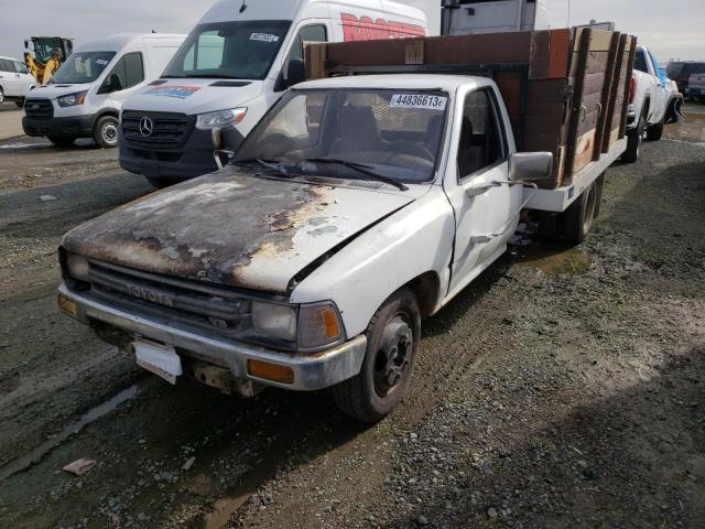 JT5VN94T9K0004501 - 1989 TOYOTA PICKUP CAB CHASSIS SUPER LONG WHEELBASE WHITE photo 1