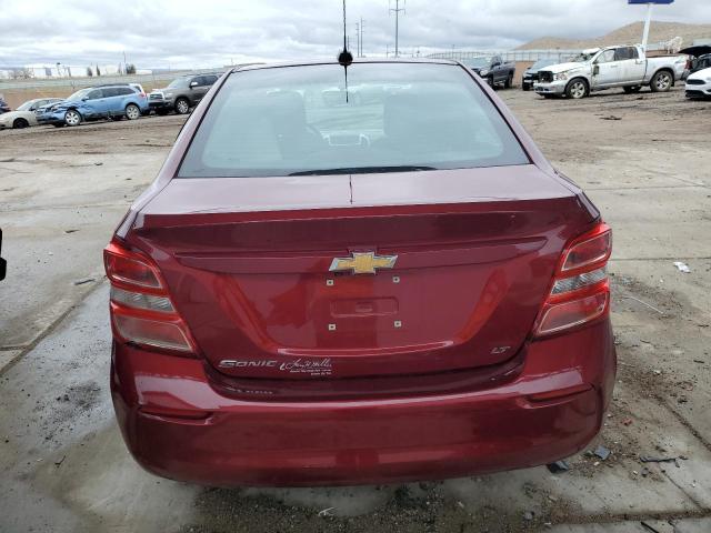 1G1JD5SB3L4105464 - 2020 CHEVROLET SONIC LT RED photo 6