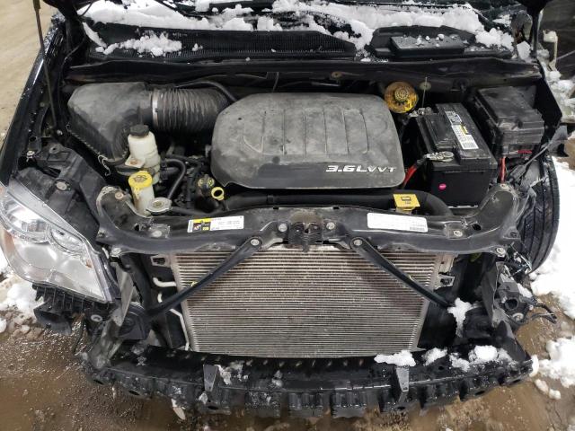 2C4RC1BG7GR220914 - 2016 CHRYSLER TOWN & COU TOURING შავი ფოტო 12