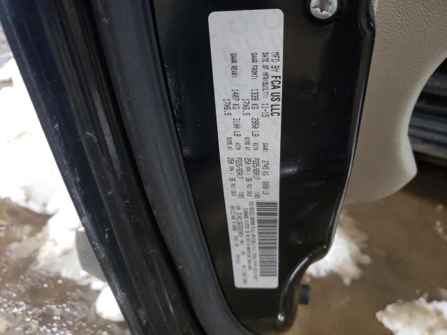 2C4RC1BG7GR220914 - 2016 CHRYSLER TOWN & COU TOURING შავი ფოტო 14