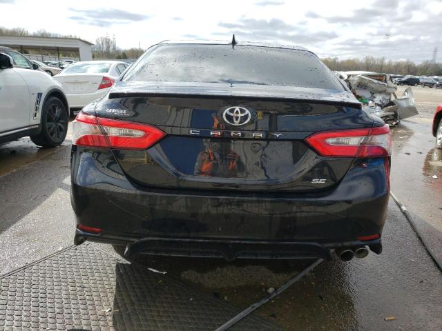 4T1B11HK6KU737180 - 2019 TOYOTA CAMRY L BLACK photo 6