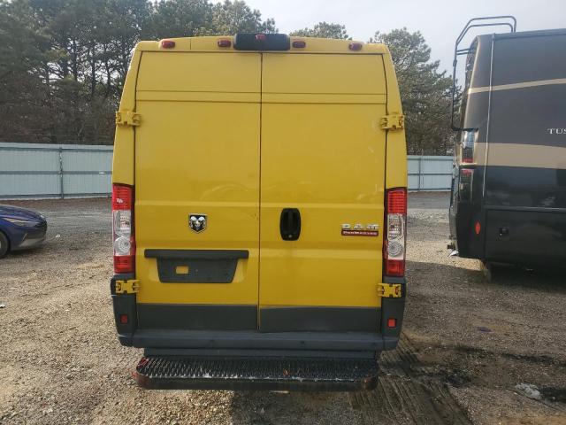 3C6TRVDG4JE121038 - 2018 RAM PROMASTER 2500 HIGH YELLOW photo 6