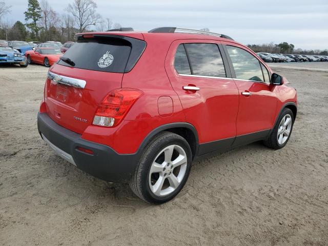 KL7CJNSB0FB114533 - 2015 CHEVROLET TRAX LTZ RED photo 3