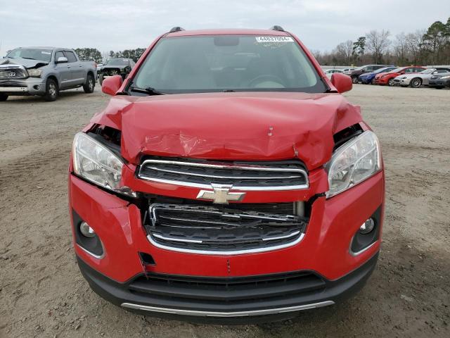 KL7CJNSB0FB114533 - 2015 CHEVROLET TRAX LTZ RED photo 5