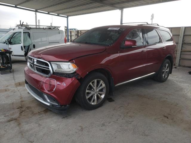 1C4RDJDG7EC358081 - 2014 DODGE DURANGO LIMITED RED photo 1