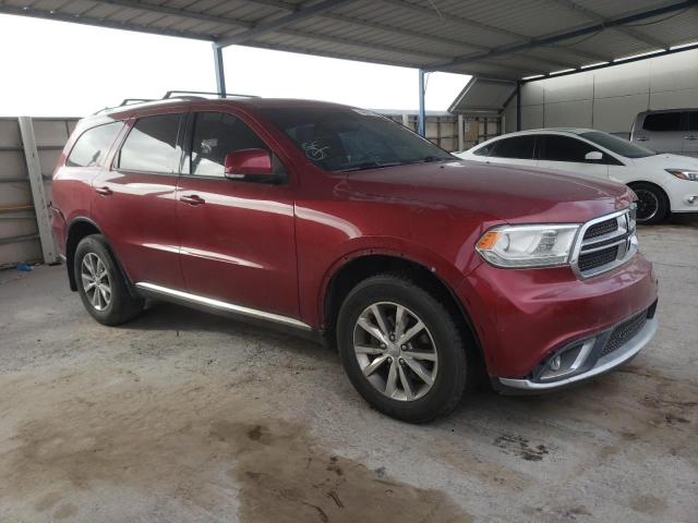 1C4RDJDG7EC358081 - 2014 DODGE DURANGO LIMITED RED photo 4