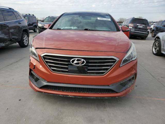 5NPE34AB7FH223006 - 2015 HYUNDAI SONATA SPORT ORANGE photo 5