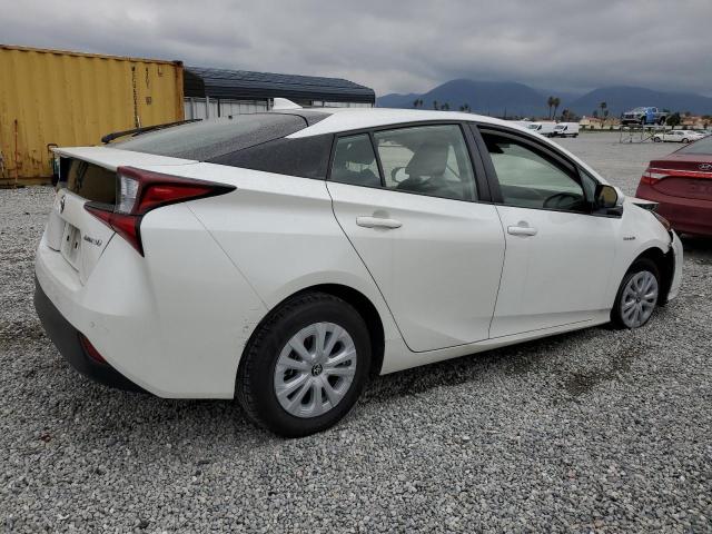 JTDKARFU0K3081152 - 2019 TOYOTA PRIUS WHITE photo 3