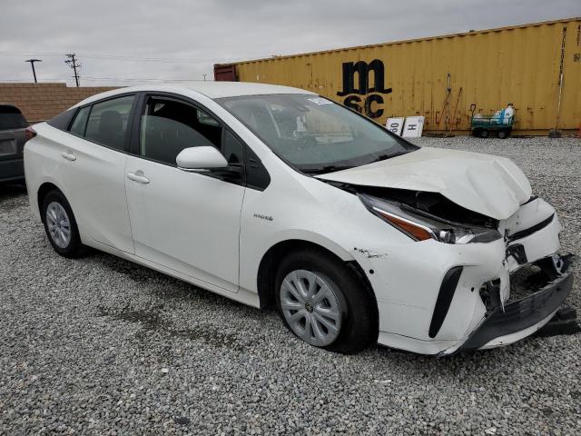 JTDKARFU0K3081152 - 2019 TOYOTA PRIUS WHITE photo 4