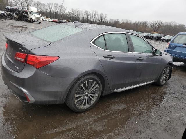 19UUB3F77JA001788 - 2018 ACURA TLX ADVANCE GRAY photo 3