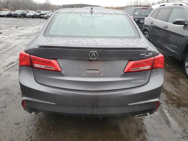 19UUB3F77JA001788 - 2018 ACURA TLX ADVANCE GRAY photo 6