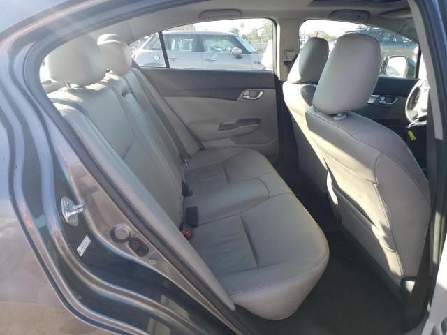 19XFB2F91DE253735 - 2013 HONDA CIVIC EXL გრაფიტი ფოტო 10