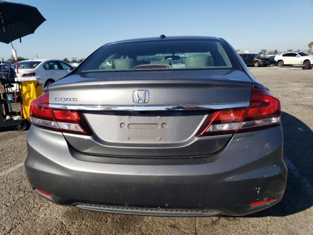 19XFB2F91DE253735 - 2013 HONDA CIVIC EXL გრაფიტი ფოტო 6