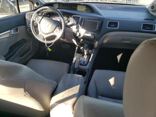 19XFB2F91DE253735 - 2013 HONDA CIVIC EXL გრაფიტი ფოტო 8