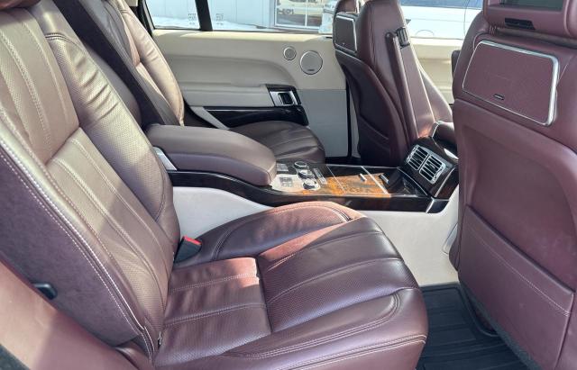 SALGV2EF2GA278596 - 2016 LAND ROVER RANGE ROVE AUTOBIOGRAPHY WHITE photo 5