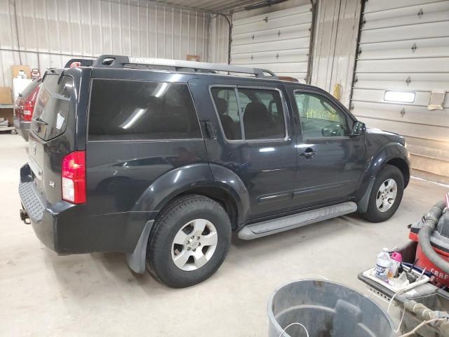 5N1AR18W56C657260 - 2006 NISSAN PATHFINDER LE შავი ფოტო 3