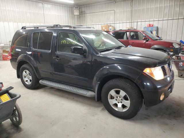 5N1AR18W56C657260 - 2006 NISSAN PATHFINDER LE შავი ფოტო 4