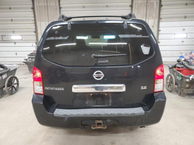 5N1AR18W56C657260 - 2006 NISSAN PATHFINDER LE შავი ფოტო 6