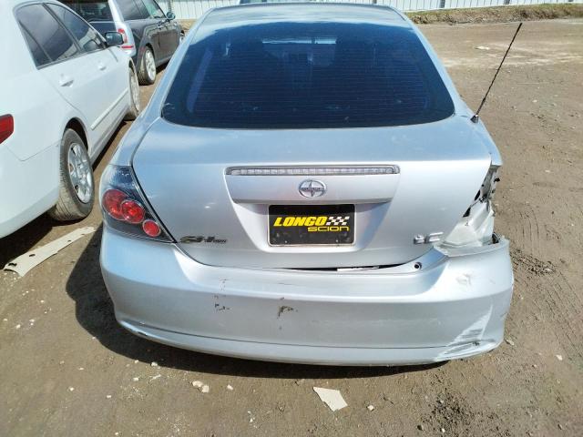 JTKDE3B77A0303205 - 2010 TOYOTA SCION TC ვერცხლისფერი ფოტო 6