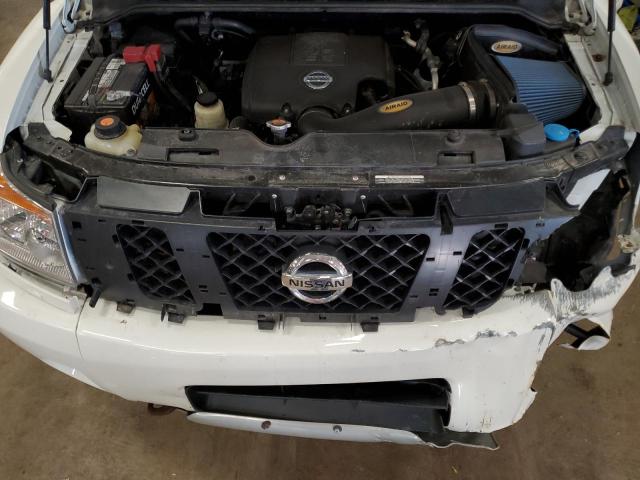 1N6BA0EC0EN505679 - 2014 NISSAN TITAN S WHITE photo 11