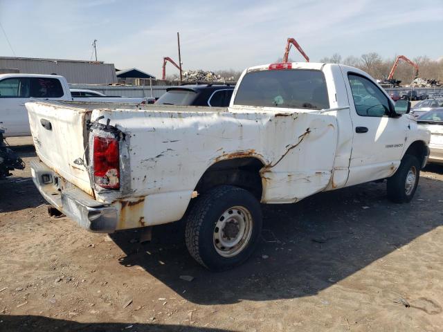 3D7KU26D53G755265 - 2003 DODGE RAM 2500 ST WHITE photo 3