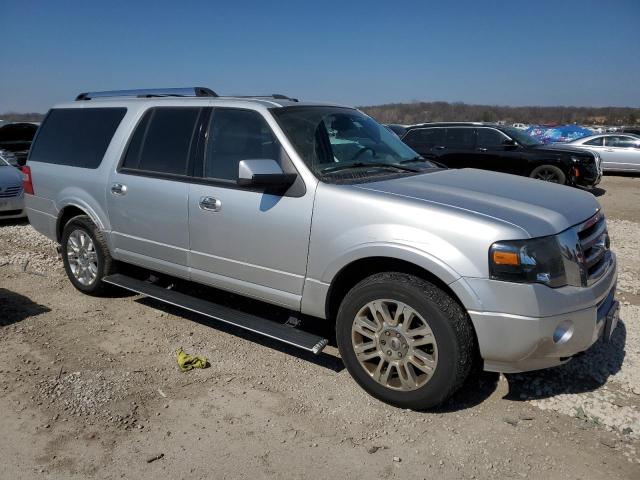 1FMJK2A59BEF09655 - 2011 FORD EXPEDITION EL LIMITED SILVER photo 4