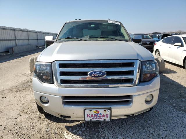 1FMJK2A59BEF09655 - 2011 FORD EXPEDITION EL LIMITED SILVER photo 5