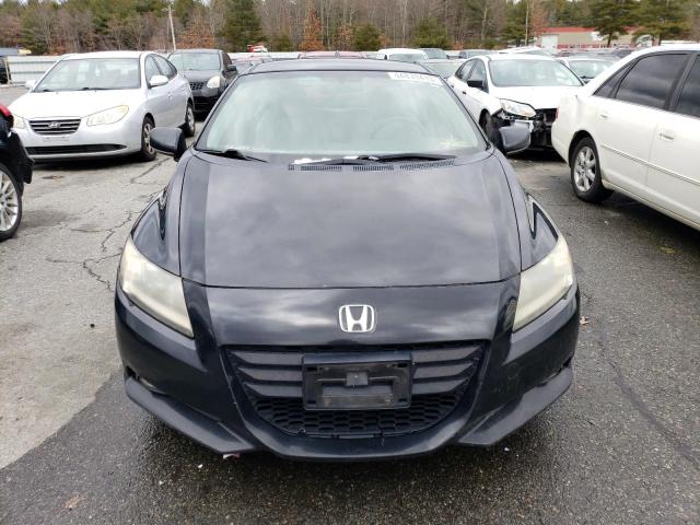 JHMZF1C68BS000829 - 2011 HONDA CR-Z EX BLACK photo 5