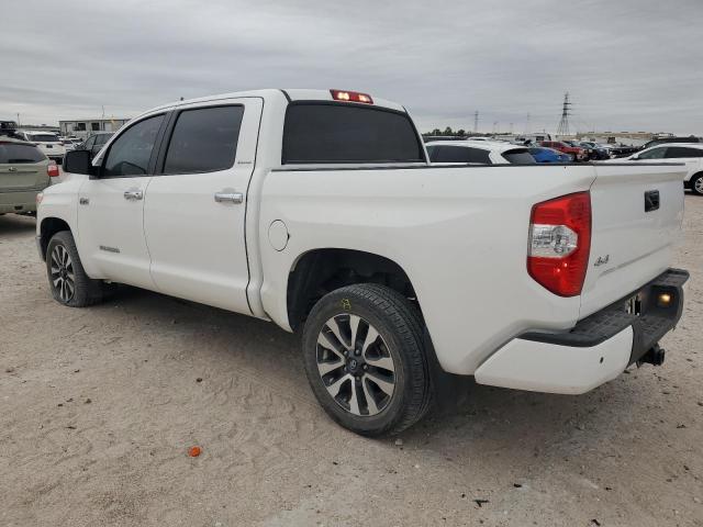 5TFHW5F15JX698662 - 2018 TOYOTA TUNDRA CREWMAX LIMITED WHITE photo 2