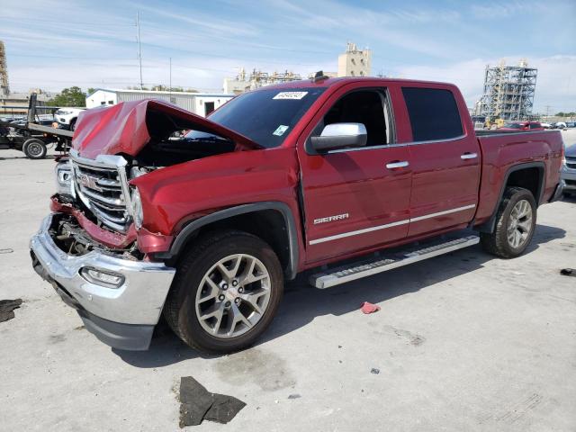 3GTP1NEC2JG579551 - 2018 GMC SIERRA C1500 SLT RED photo 1