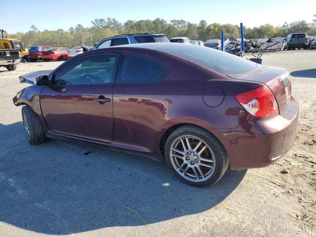 JTKDE167570200050 - 2007 TOYOTA SCION TC BURGUNDY photo 2