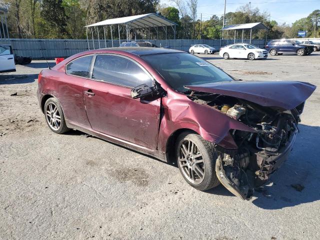 JTKDE167570200050 - 2007 TOYOTA SCION TC BURGUNDY photo 4