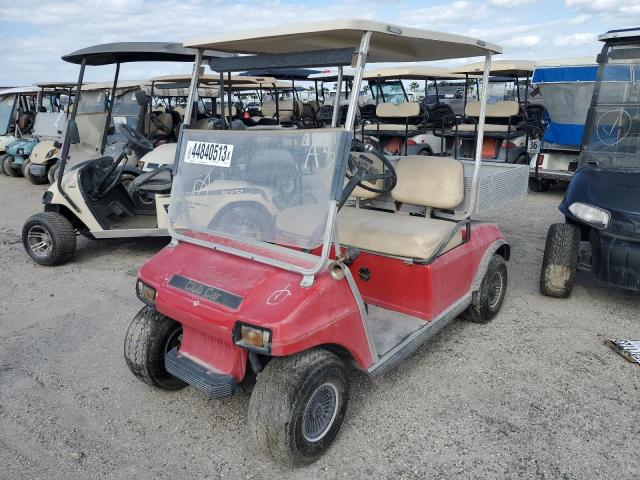 A9107237612 - 1992 CLUB GOLF CART RED photo 2