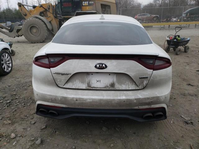 KNAE25LA0J6031844 - 2018 KIA STINGER PREMIUM WHITE photo 6