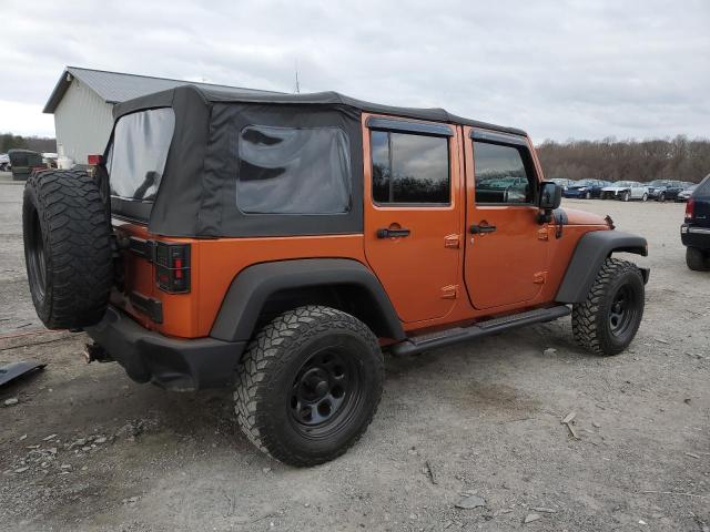 1J4HA3H1XAL211036 - 2010 JEEP WRANGLER U SPORT ნარინჯისფერი ფოტო 3